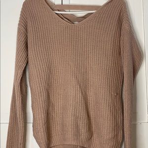 Light mauvey pink sweater